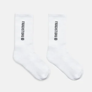 3 Pack Faded Store Socks White