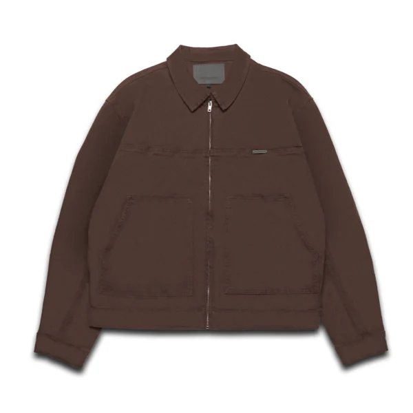 Carpenter Denim Jacket Brown