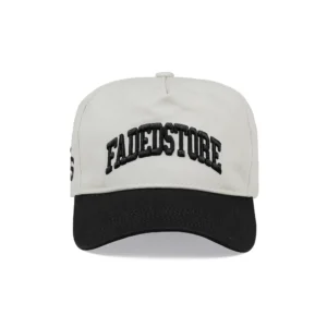 Contrast Cap Off White Black