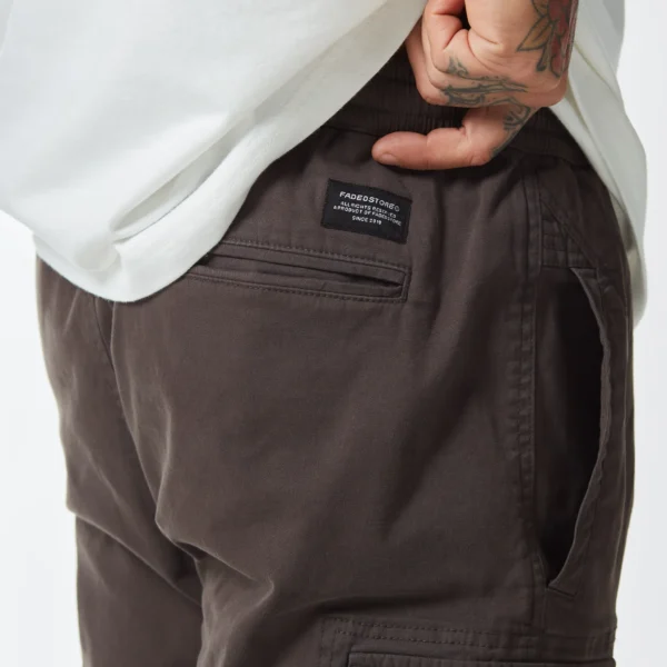 Cuffed Cargo Pant Tobacco