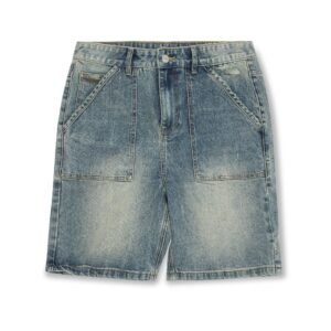 Denim Pocket Short Washed Blue