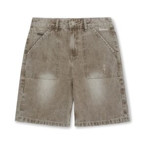 Denim Pocket Short Washed Stone