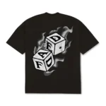 Flamin' Dice T-Shirt Black