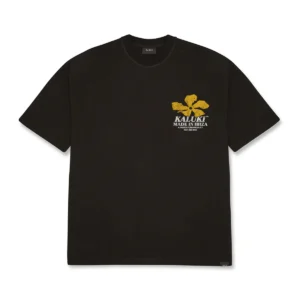 Flower Man T-Shirt Black