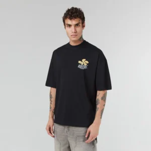 Flower Man T-Shirt Black