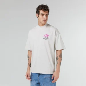 Flower Man T-Shirt Chalk