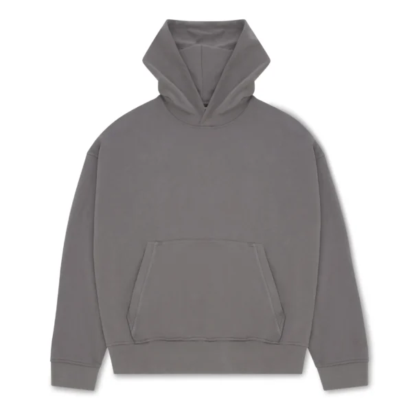 Heavyweight Box Fit Hoodie Dark Grey