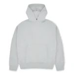 Heavyweight Box Fit Hoodie Grey Marl