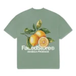 Lemons T-Shirt Washed Forest