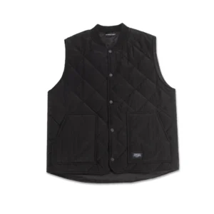 Quilted Gilet Black