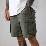 Ripstop Cargo Short Khaki