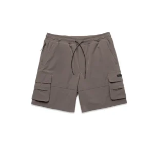 Stretch Tech Cargo Short Ash Brown